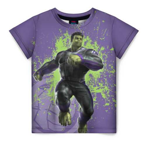 Детская футболка ВсеМайки 3D Hulk, р. 140 в Кораблик