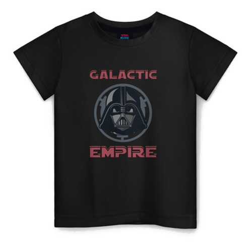 Детская футболка ВсеМайки Galactic Empire хлопок, р. 140 в Кораблик