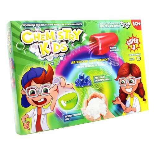 DANKO TOYS Набор для опытов Chemistry Kids. Магические эксперименты. Набор 3 CHK-02-03 в Кораблик