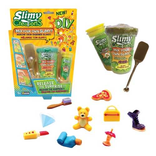 Набор для создания слайма Slimy с игрушкой, золотой в Кораблик