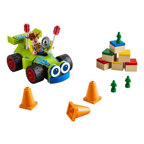 Конструктор LEGO Toy Story 4 Вуди и RC в Кораблик