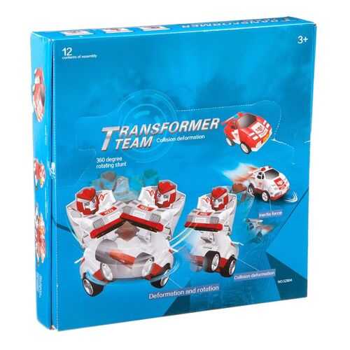 Набор роботов-трансформеров Shenzhen toys Машина, 12 шт. в Кораблик