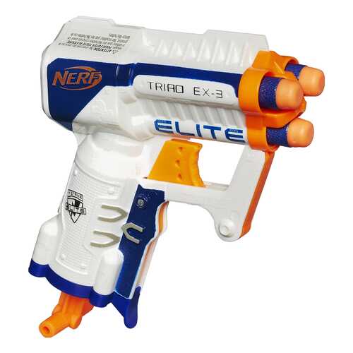 Бластер Hasbro Nerf N-Strike Elite Triad EX-3 A1690E35 в Кораблик