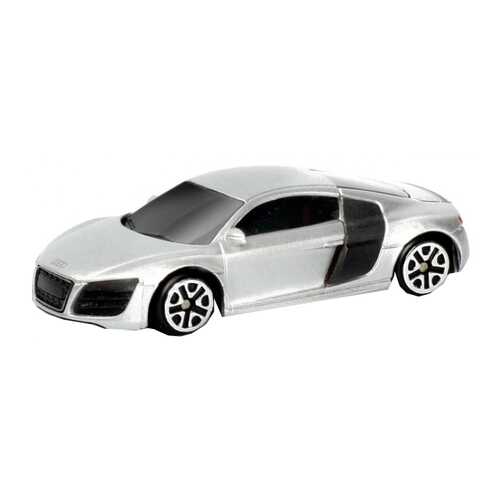 Машина металлическая RMZ City 1:64 Audi R8 V10, без механизмов, (серебристый) 344996S-SIL в Кораблик