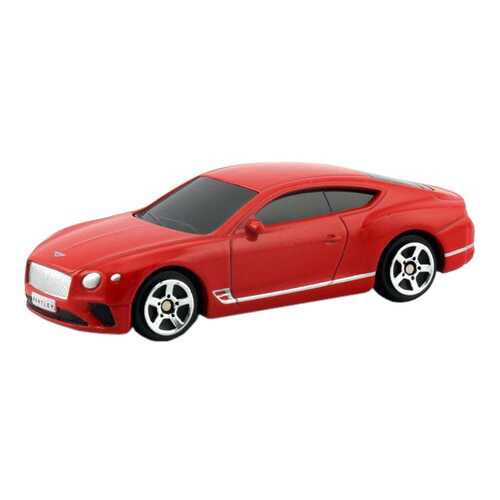 Машина металлическая RMZ City 1:64 The Bentley Continental GT 2018 (цвет красный) в Кораблик