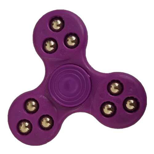 Пластиковый спиннер Fidget Spinner Roller Ball фиолетовый в Кораблик