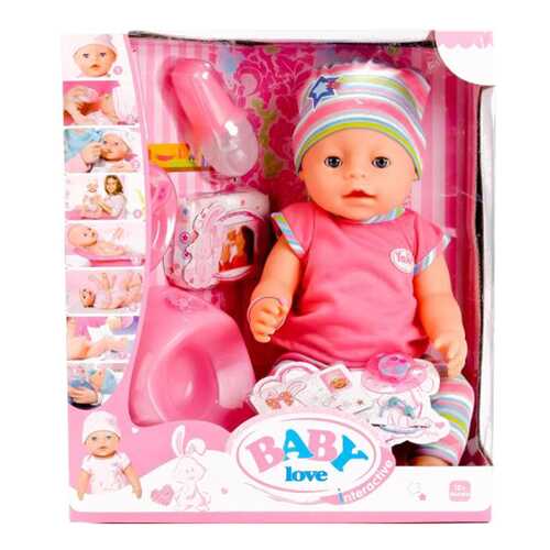 Пупс baby Love с аксессуарами Shantou Gepai BL020L в Кораблик