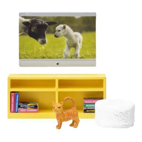 Смоланд Домашний кинотеатр LB_60209100 для домиков Lundby в Кораблик