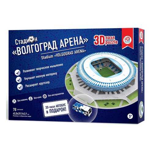 3d пазл IQ 3D PUZZLE 16550 Волгоград Арена в Кораблик