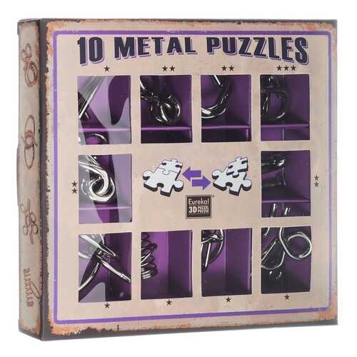 Головоломка Eureka 3D Puzzle фиолетовый металлический 10 шт. 473359 в Кораблик