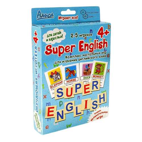 Настольная игра Super English в Кораблик