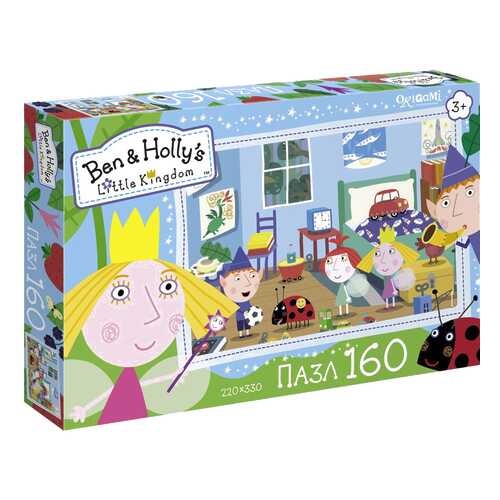 Пазл Origami Давай играть! Ben&Holly 160 элементов 02862 в Кораблик