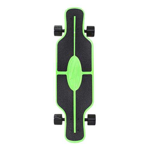 Скейтборд Y-Scoo Longboard Shark Tir 31 408-G с сумкой Green Black в Кораблик