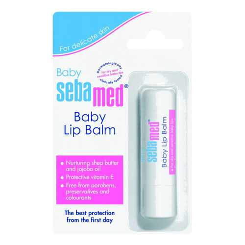 Помада гигиеническая детская Sebamed Baby 4,8 гр в Кораблик