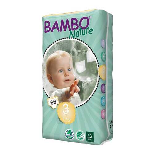 Подгузники Bambo Nature Midi (5-9 кг), 66 шт. в Кораблик