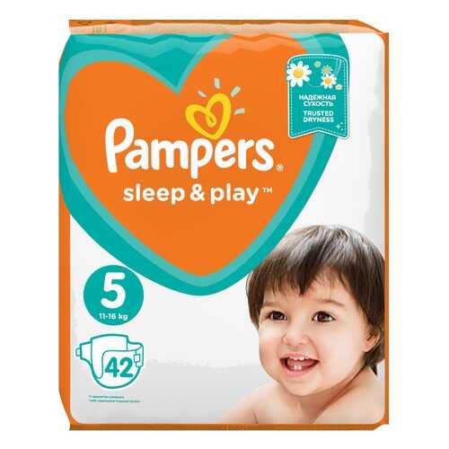 Подгузники Pampers Sleep & Play Junior (11-16 кг) 42 шт. в Кораблик